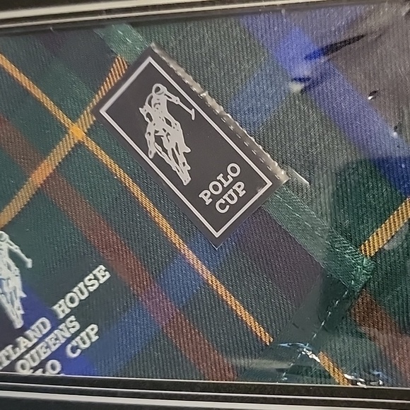 Portland House Queens POLO Cup Handkerchief Vintage Brandnew - Picture 2 of 3